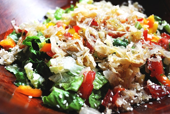 whole meal salad recipe