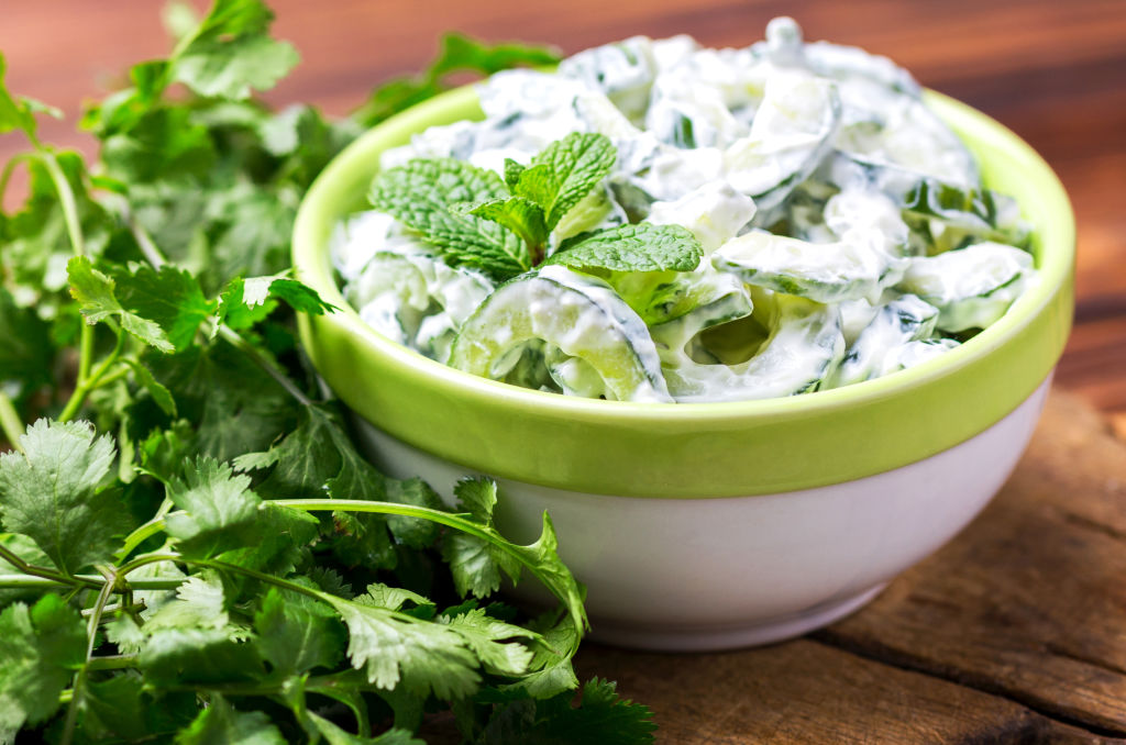 Cucumber and Mint Raita