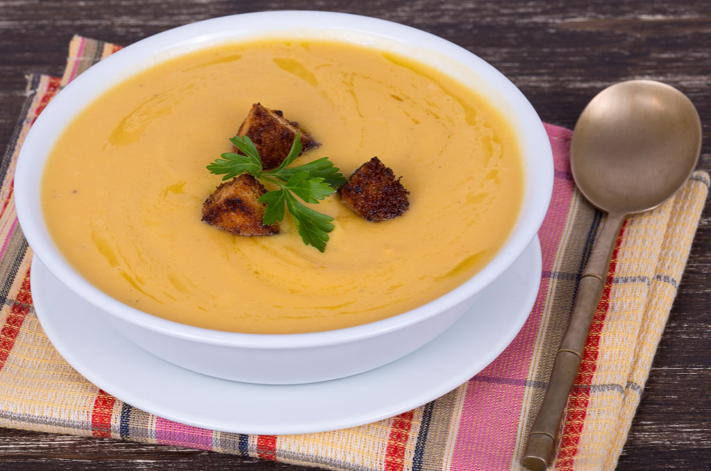 Tahini Squash Soup