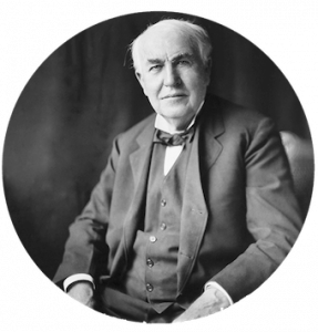 thomas edison vegetarian