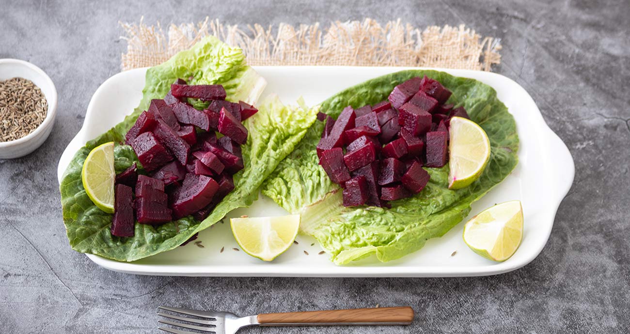 Mediterranean beet salad