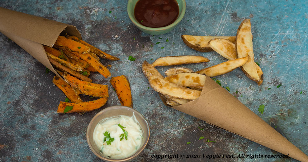 Baked potato fries