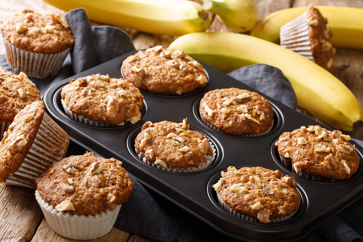 Banana-Muffin