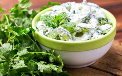Cucumber and Mint Raita