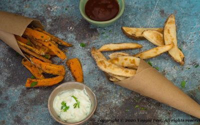 Baked potato fries