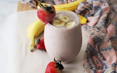Strawberry-Banana-Smootie
