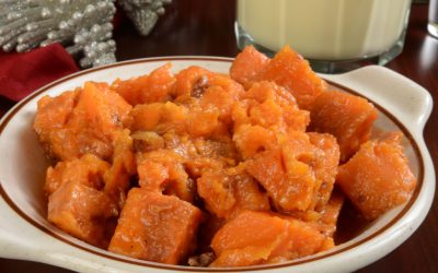 orange candied maple yams