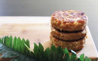 rice and tahini burgers